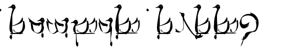 Tengwar Teleri font preview